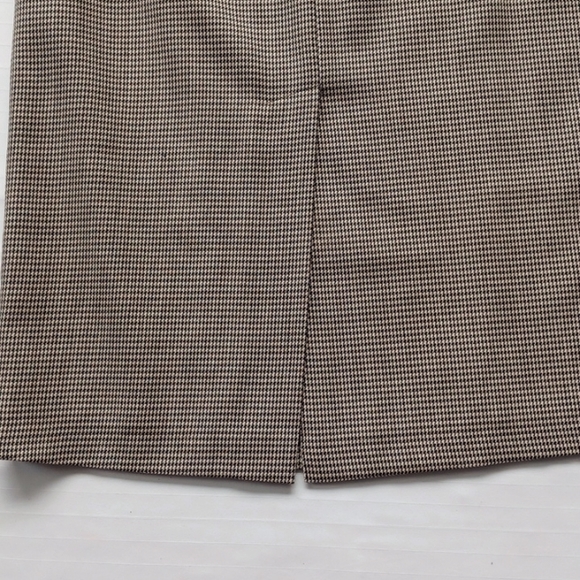 Harve Benard Wool Houndstooth Pencil Midi Skirt- Sz. 16 - Picture 7 of 10